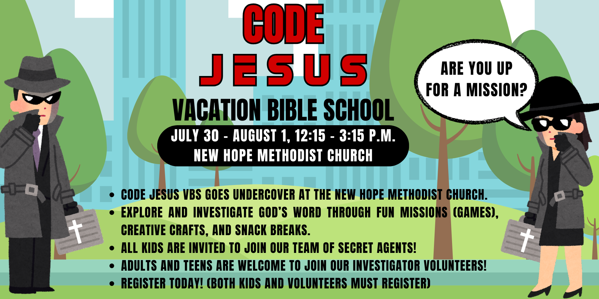 Code JESUS VBS 2024